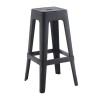 RELIX PP Bar Stool, Black