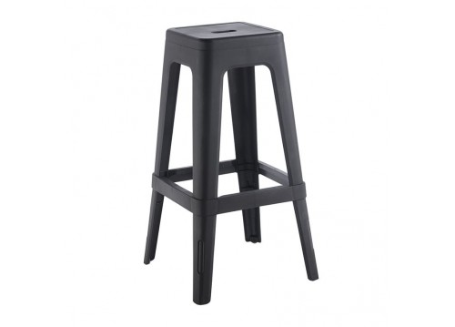 RELIX PP Bar Stool, Black