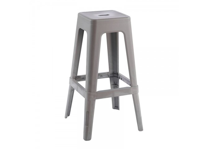 RELIX PP Bar Stool, Sand Beige