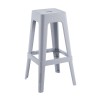 RELIX PP Bar Stool, Grey
