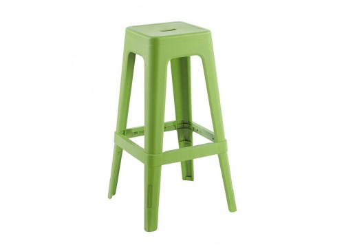RELIX PP Bar Stool, Lime Green