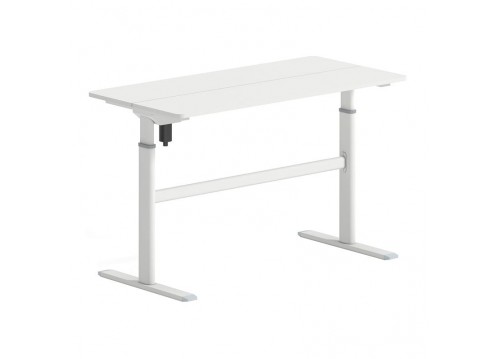 LEVEL Electric Height adjustable Desk, White