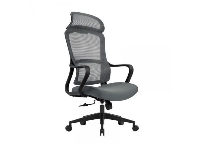 BF3010 Manager Armchair Grey Mesh/Fabric