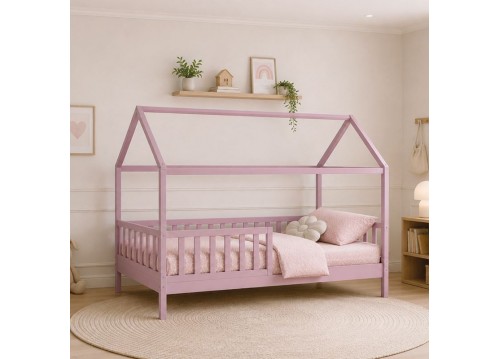 DREAM Montessori Kid Bed Pink (for Mattress 90x190cm)