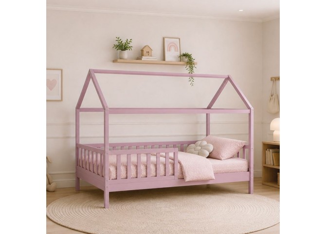 DREAM Montessori Kid Bed Pink (for Mattress 90x190cm)