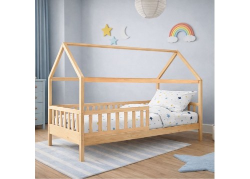 DREAM Montessori Kid Bed Natural (for Mattress 90x190cm)
