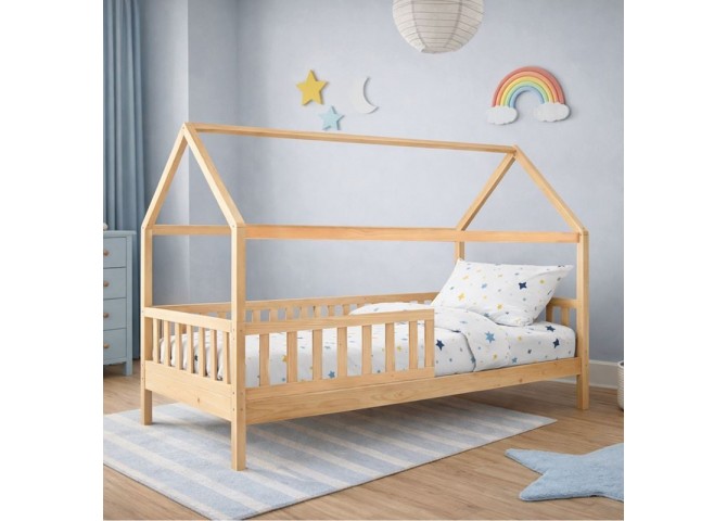 DREAM Montessori Kid Bed Natural (for Mattress 90x190cm)