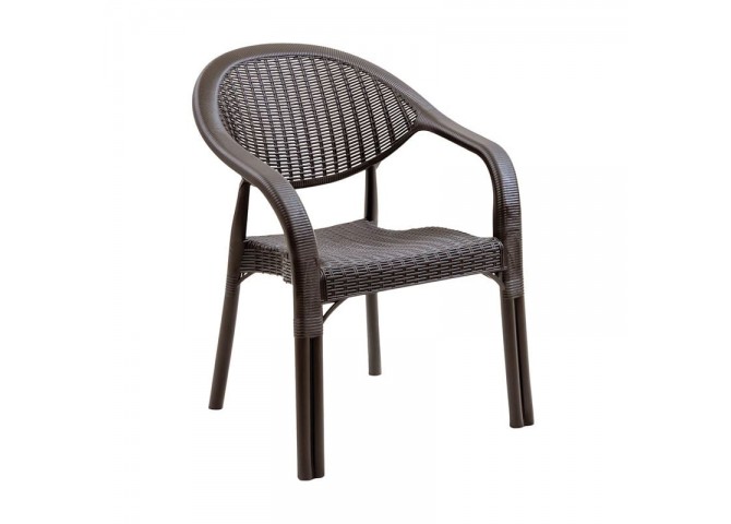 BAMBOO Pro Armchair PP-UV Brown