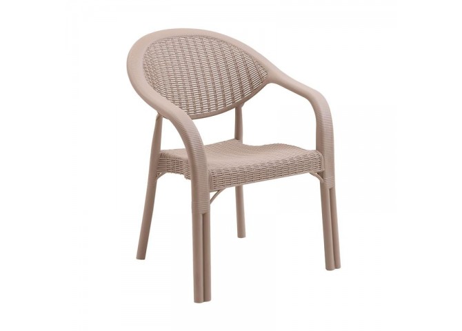 BAMBOO Pro Armchair PP-UV Cappuccino