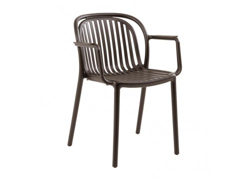 POCO Armchair PP-UV Brown