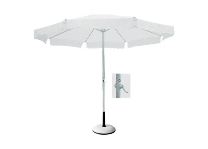 Τετράγωνη ομπρέλα αλουμινίου 3x3m