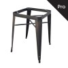 Βάση Τραπεζιού Μεταλλική Antique Black H.73cm