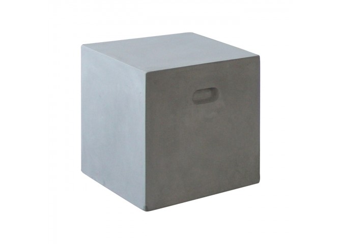 Σκαμπώ Cement Grey 37x37x40cm