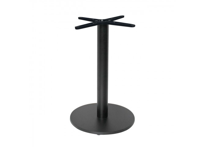 Βάση Φ45cm Steel H72cm Μαύρη (9,10Kg)/με ρεγουλατόρο