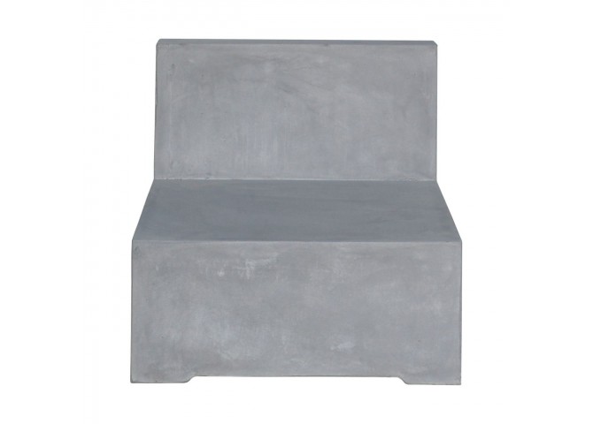 CONCRETE Καρέκλα Cement Grey 68x83x65cm