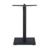 Βάση 40x40cm Steel H72cm Μαύρη (10,00Kg)/με ρεγουλατόρο