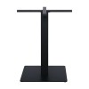 Βάση 50x50cm Steel H72cm Μαύρη/Cross 60x60