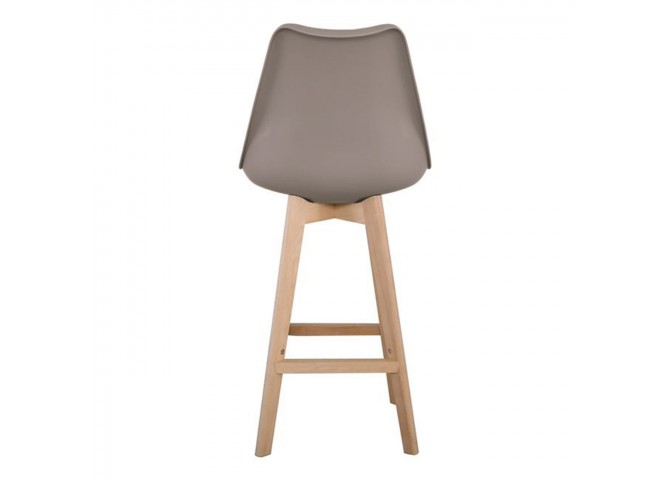 Σκαμπώ Bar PP Sand Beige 48x58x67/106cm (Μοντ/νη ταπετσαρία)
