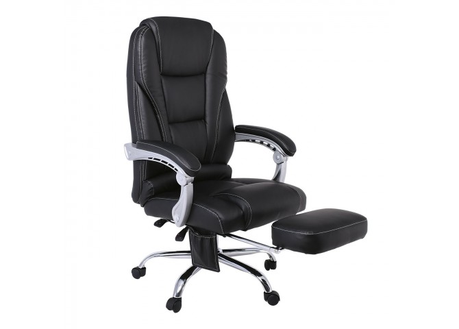 BF9350 Massage-Relax Πολυθρόνα Pu  Μαύρο