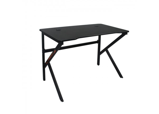 ΓΡΑΦΕΙΟ Gaming 100x60cm Steel Μαύρο