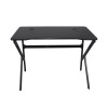 ΓΡΑΦΕΙΟ Gaming 100x60cm Steel Μαύρο