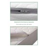 ΣΤΡΩΜΑ Ανώστρωμα Αφαιρούμενο Memory Foam/Pocket Spring