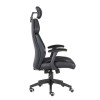 BF8300 Πολυθρόνα Γραφείου Διευθυντή Microfiber Μαύρο / PU Μαύρο