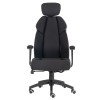 BF8300 Πολυθρόνα Γραφείου Διευθυντή Microfiber Μαύρο / PU Μαύρο