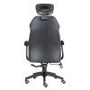 BF8300 Πολυθρόνα Γραφείου Διευθυντή Microfiber Μαύρο / PU Μαύρο