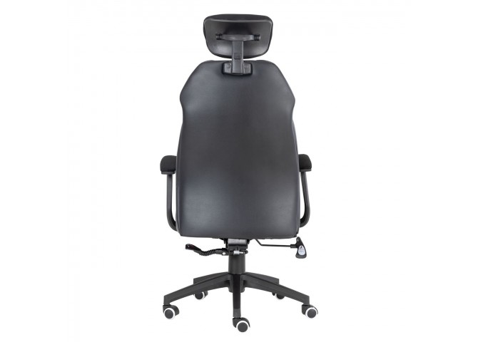 BF8300 Πολυθρόνα Γραφείου Διευθυντή Microfiber Μαύρο / PU Μαύρο