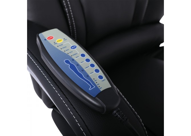 BF9350 Massage-Relax Πολυθρόνα Pu  Μαύρο