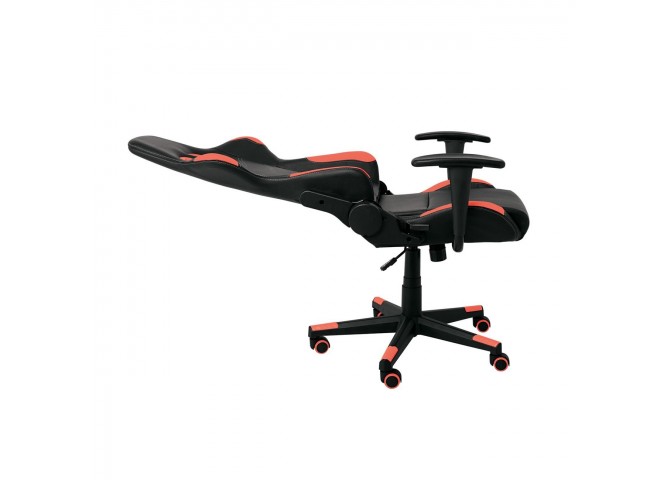 Gaming Πολυθρόνα Διευθ/ντή Pvc Μαύρο/Κόκκινο 69x56x125/135cm