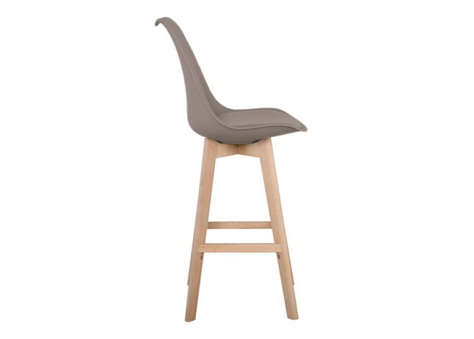 Σκαμπώ BAR PP Sand Beige 48x55x109cm