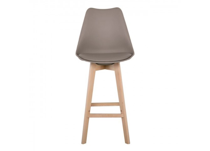 Σκαμπώ BAR PP Sand Beige 48x55x109cm