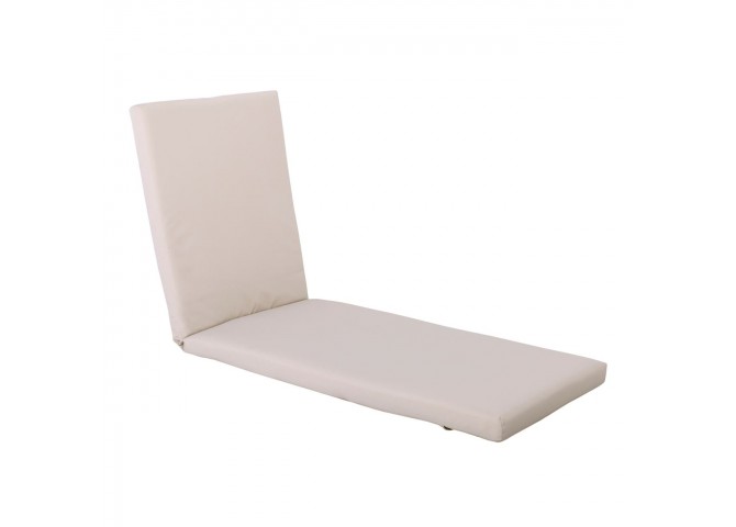 SUNLOUNGER Μαξιλάρι Ξαπλώστρας Ύφασμα Sandy Water Repellent, Φερμουάρ-Velcro
