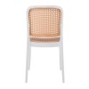 FLORENCE Stacking Chair PP White/Beige