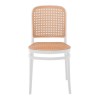 FLORENCE Stacking Chair PP White/Beige