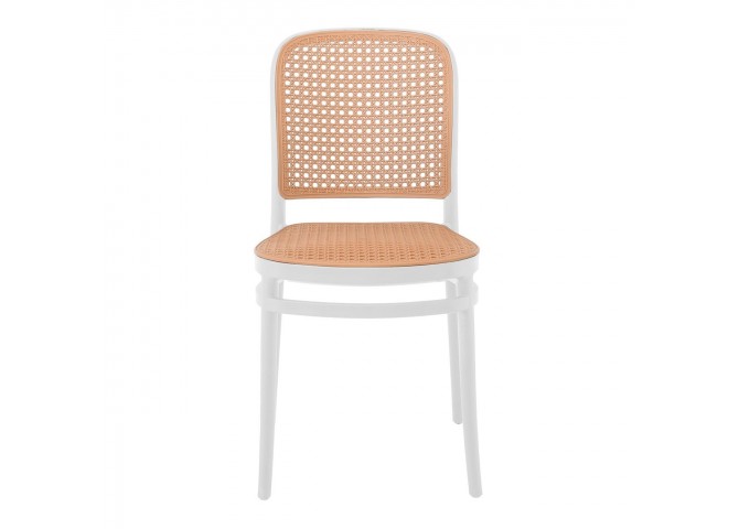 FLORENCE Stacking Chair PP White/Beige
