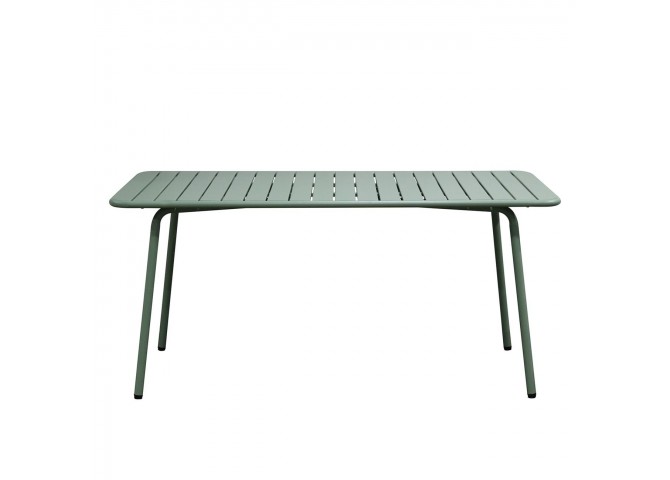 BRIO Slat Τραπέζι Κήπου - Βεράντας, Μέταλλο Βαφή Sandy Green 5635C