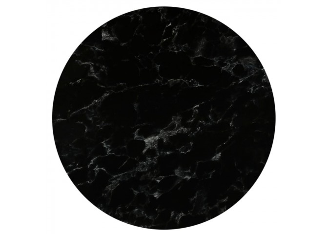 HPL (High Pressure Laminated) Επιφάνεια Τραπεζιού Απόχρωση Black Marble, Εξωτερικού χώρου