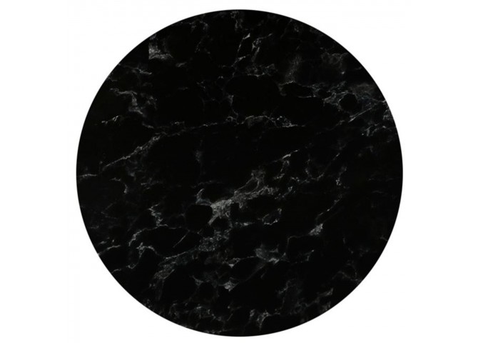 HPL (High Pressure Laminated) Επιφάνεια Τραπεζιού Απόχρωση Black Marble, Εξωτερικού χώρου