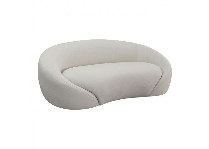 RAMON Καναπές 2θ - Σαλονιού - Καθιστικού, Ύφασμα Εκρού