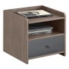 ORIENT Bedside 43x40x48cm Sonoma Oak/Grey