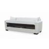 GALAXY Sofa-Bed with Storage 3-Seater / Fabric Beige
