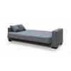 CARSON Sofa-Bed with Storage 3-Seater / Fabric Grey