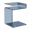 GLASSER Smoke Side Table 42x38x48cm