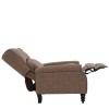 SIMPLE Relax Armchair Antique Brown Fabric