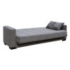 CARSON Sofa-Bed with Storage 3-Seater / Fabric Grey