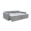 LIDRA Sofa-Bed 2-Seater / Fabric Grey