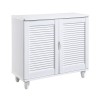 SHOE CABINET 2 Doors 77x33x70cm White